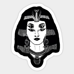 Psychedelic Cleopatra Sticker